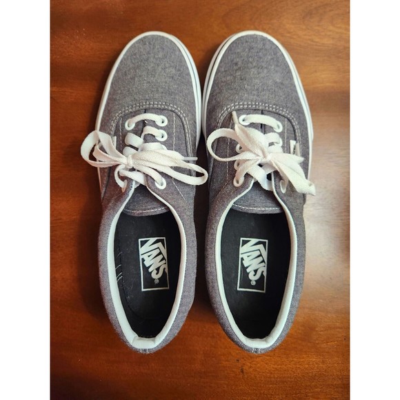 Vans Off The Wall Seldom Worn 721278 Gray Shoes Womens Size 8.5 Mens Size 7 - Picture 7 of 11